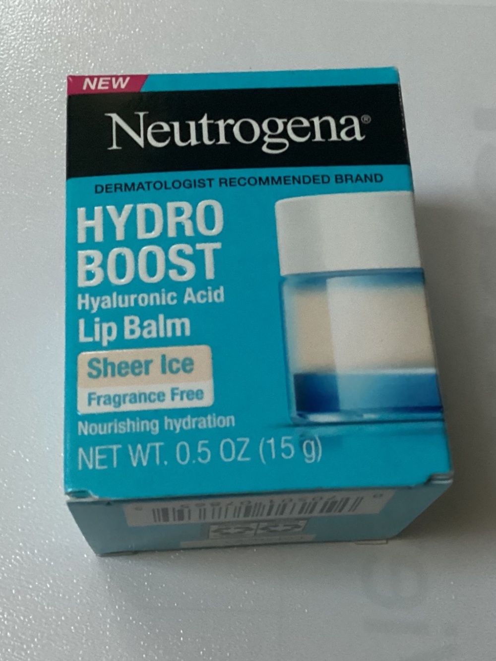 Neutrogena Hydro Boost Hyaluronic Acid Lip Balm Sheer Ice for sale Fragrance Fre